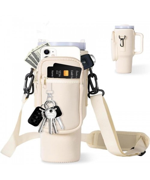 Tumbler Carrier Bag, Portable Water Bottle Bag with Carabiner & Strap, Perfect for Simple Modern 40oz Tumbler, Summer Water Bottle Holder for Outdoor Sports (tumbler Not Included), Halloween Gifts Tumbler Carrier Bag, Portable Water Bottle Bag with Carabiner & Strap, Perfect for Simple Modern 40oz Tumbler, Summer Water Bottle Holder for Outdoor Sports (tumbler Not Included), Halloween Gifts