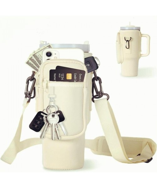 Tumbler Carrier Bag, Portable Water Bottle Bag with Carabiner & Strap, Perfect for Simple Modern 40oz Tumbler, Summer Water Bottle Holder for Outdoor Sports (tumbler Not Included), Halloween Gifts Tumbler Carrier Bag, Portable Water Bottle Bag with Carabiner & Strap, Perfect for Simple Modern 40oz Tumbler, Summer Water Bottle Holder for Outdoor Sports (tumbler Not Included), Halloween Gifts