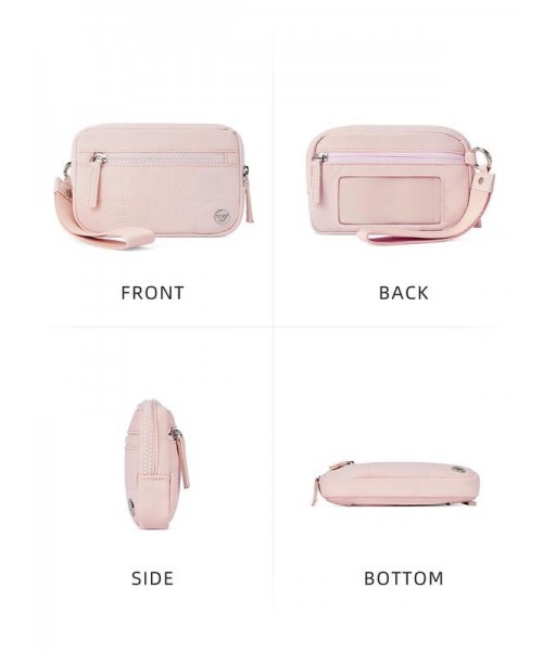 Puffer Wristlet Wallets for Women Nylon Quilted Wallet with 3 Zipper Purse for Travel Credit Card Holder Phone Organizer
