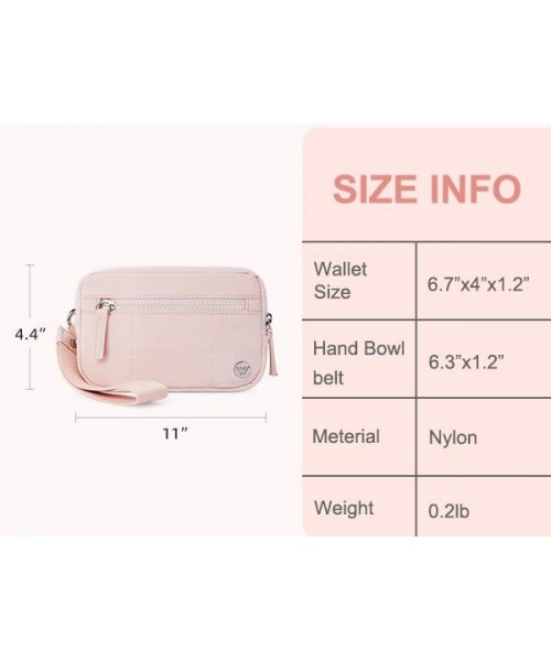 Puffer Wristlet Wallets for Women Nylon Quilted Wallet with 3 Zipper Purse for Travel Credit Card Holder Phone Organizer