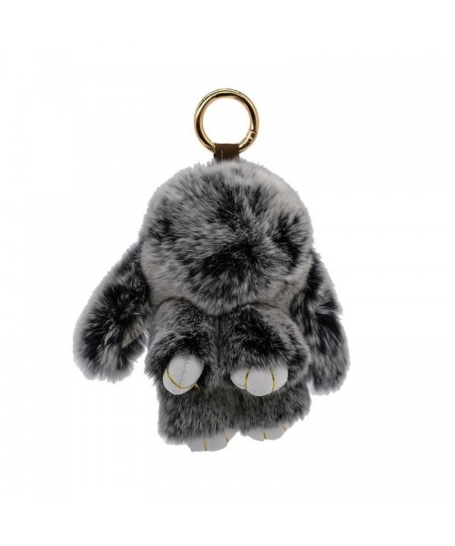 Handmade Fluffy Bunny PomPom Keychain with Designed Tin Box, Gifts for Halloween Christmas Holiday Handmade Fluffy Bunny PomPom Keychain with Designed Tin Box, Gifts for Halloween Christmas Holiday