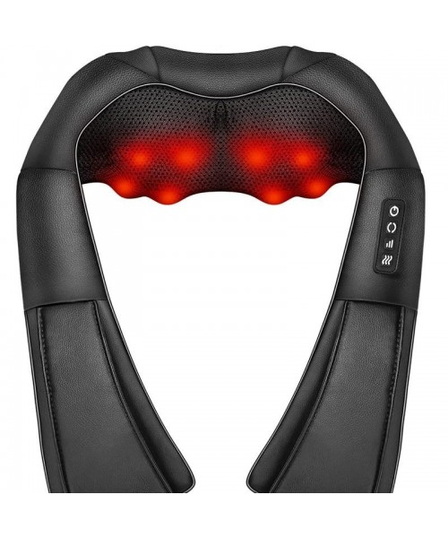 Shiatsu Neck and Back Massager, Electric Shoulder Massager, Car Neck Massage Pillow for Neck, Back, Shoulder, Foot, Leg Massage, Relieve Muscle Pain, Perfect Present for Man/Woman/Family, Thanksgiving, Christmas, New Year Gift Shiatsu Neck and Back Massager, Electric Shoulder Massager, Car Neck Massage Pillow for Neck, Back, Shoulder, Foot, Leg Massage, Relieve Muscle Pain, Perfect Present for Man/Woman/Family, Thanksgiving, Christmas, New Year Gift
