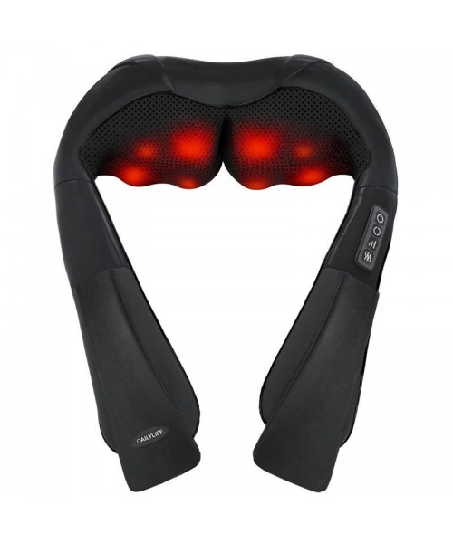 Shiatsu Neck and Back Massager, Electric Shoulder Massager, Car Neck Massage Pillow for Neck, Back, Shoulder, Foot, Leg Massage, Relieve Muscle Pain, Perfect Present for Man/Woman/Family, Thanksgiving, Christmas, New Year Gift Shiatsu Neck and Back Massager, Electric Shoulder Massager, Car Neck Massage Pillow for Neck, Back, Shoulder, Foot, Leg Massage, Relieve Muscle Pain, Perfect Present for Man/Woman/Family, Thanksgiving, Christmas, New Year Gift