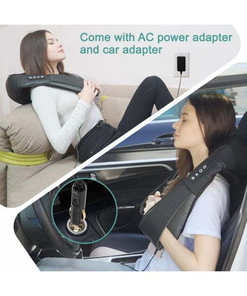 Shiatsu Neck and Back Massager, Electric Shoulder Massager, Car Neck Massage Pillow for Neck, Back, Shoulder, Foot, Leg Massage, Relieve Muscle Pain, Perfect Present for Man/Woman/Family, Thanksgiving, Christmas, New Year Gift Shiatsu Neck and Back Massager, Electric Shoulder Massager, Car Neck Massage Pillow for Neck, Back, Shoulder, Foot, Leg Massage, Relieve Muscle Pain, Perfect Present for Man/Woman/Family, Thanksgiving, Christmas, New Year Gift