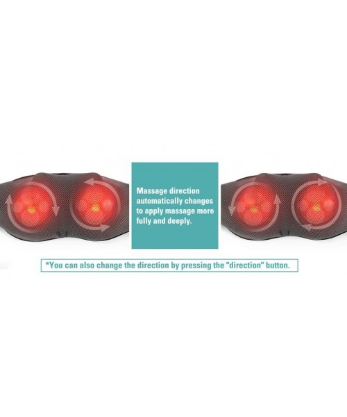 Shiatsu Neck and Back Massager, Electric Shoulder Massager, Car Neck Massage Pillow for Neck, Back, Shoulder, Foot, Leg Massage, Relieve Muscle Pain, Perfect Present for Man/Woman/Family, Thanksgiving, Christmas, New Year Gift Shiatsu Neck and Back Massager, Electric Shoulder Massager, Car Neck Massage Pillow for Neck, Back, Shoulder, Foot, Leg Massage, Relieve Muscle Pain, Perfect Present for Man/Woman/Family, Thanksgiving, Christmas, New Year Gift