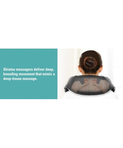 Shiatsu Neck and Back Massager, Electric Shoulder Massager, Car Neck Massage Pillow for Neck, Back, Shoulder, Foot, Leg Massage, Relieve Muscle Pain, Perfect Present for Man/Woman/Family, Thanksgiving, Christmas, New Year Gift Shiatsu Neck and Back Massager, Electric Shoulder Massager, Car Neck Massage Pillow for Neck, Back, Shoulder, Foot, Leg Massage, Relieve Muscle Pain, Perfect Present for Man/Woman/Family, Thanksgiving, Christmas, New Year Gift
