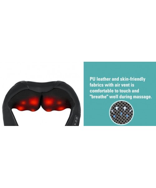 Shiatsu Neck and Back Massager, Electric Shoulder Massager, Car Neck Massage Pillow for Neck, Back, Shoulder, Foot, Leg Massage, Relieve Muscle Pain, Perfect Present for Man/Woman/Family, Thanksgiving, Christmas, New Year Gift Shiatsu Neck and Back Massager, Electric Shoulder Massager, Car Neck Massage Pillow for Neck, Back, Shoulder, Foot, Leg Massage, Relieve Muscle Pain, Perfect Present for Man/Woman/Family, Thanksgiving, Christmas, New Year Gift