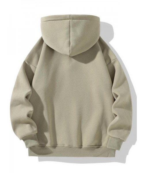 Men's Regular Fit Solid Half Zip Drop Shoulder Essentials Hoodie, Menswear Casual Plain Longsleeves Hooded Pullover Sweatshirt for Fall & Winter, Fallfreshness, Drippy Outfits, Streetwear, Men's Going Out Outfit Vintage Clothing, Fall Outfits Men's Regular Fit Solid Half Zip Drop Shoulder Essentials Hoodie, Menswear Casual Plain Longsleeves Hooded Pullover Sweatshirt for Fall & Winter, Fallfreshness, Drippy Outfits, Streetwear, Men's Going Out Outfit Vintage Clothing, Fall Outfits