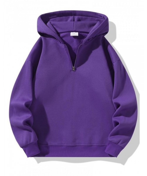 Men's Regular Fit Solid Half Zip Drop Shoulder Essentials Hoodie, Menswear Casual Plain Longsleeves Hooded Pullover Sweatshirt for Fall & Winter, Fallfreshness, Drippy Outfits, Streetwear, Men's Going Out Outfit Vintage Clothing, Fall Outfits Men's Regular Fit Solid Half Zip Drop Shoulder Essentials Hoodie, Menswear Casual Plain Longsleeves Hooded Pullover Sweatshirt for Fall & Winter, Fallfreshness, Drippy Outfits, Streetwear, Men's Going Out Outfit Vintage Clothing, Fall Outfits