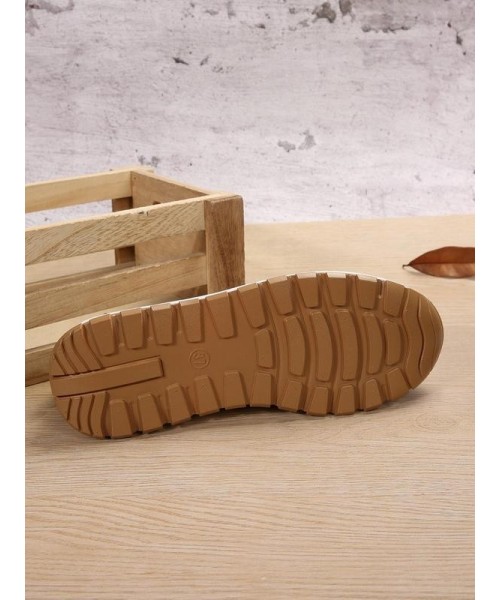 Women's Fashion Chain Decorated Low Top Round Toe Shoes, Fall Casual Slipon Walking Shoes for Girl, Comfortable Walking Shoes, Female Solid Shoes, Fall Outfits, Fall Freshness 2024 Fall Shoes