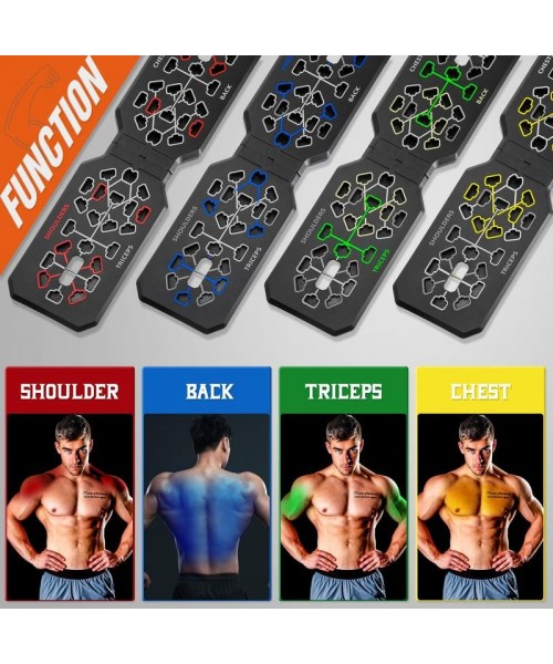 Foldable Push Up Board, 1 Count Multifunctional Push Up Board, Home Fitness Equipment for Chest Muscle Exercise, Professional Equipment for Burning Fat Foldable Push Up Board, 1 Count Multifunctional Push Up Board, Home Fitness Equipment for Chest Muscle Exercise, Professional Equipment for Burning Fat