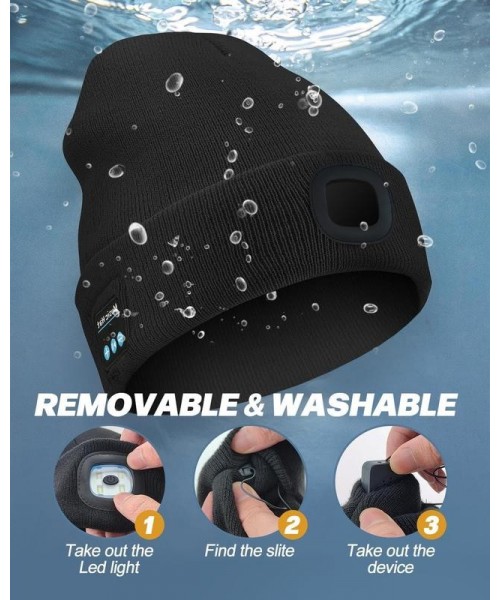 Bluetooth Beanie with LED Headlight and Removable Speakers, USB Rechargeable Knit warm winter Hat balaclava Hat for Music and Calling, sport,outdoor,Unisex Christmas Birthday Gift Bluetooth Beanie with LED Headlight and Removable Speakers, USB Rechargeable Knit warm winter Hat balaclava Hat for Music and Calling, sport,outdoor,Unisex Christmas Birthday Gift