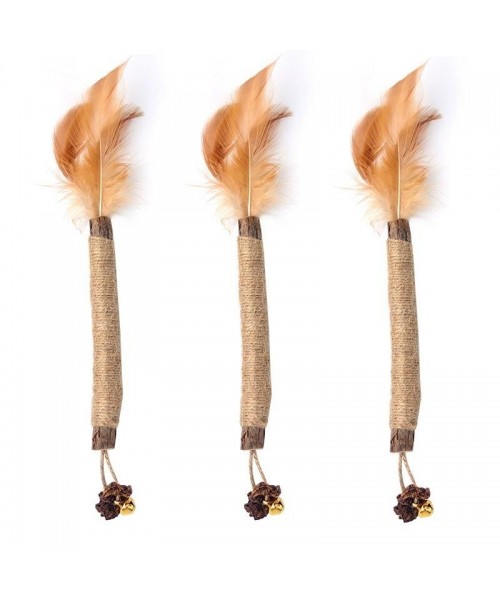 Premium Cat Chew Stick Toy, Natural Silvervine Sticks Cat Toys, Catnip Alternative Cat Chew Toys Teeth Cleaning, Matatabi Cat Treat, Edible Kitty Toys