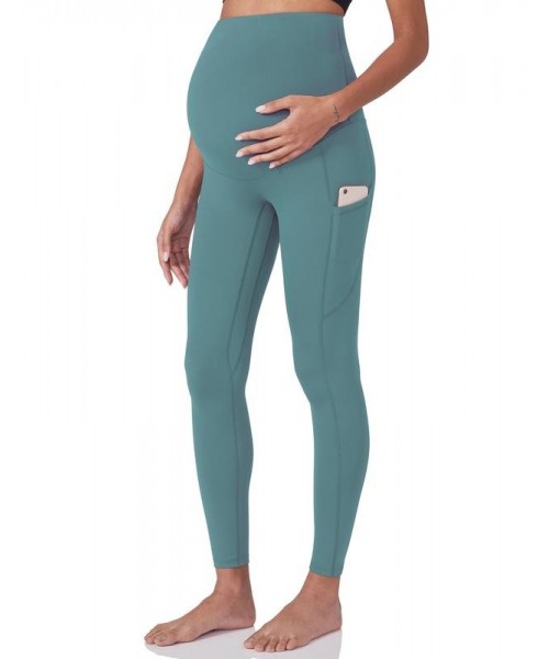 Women's Maternity Workout Leggings Over The Belly Pregnancy Yoga Pants with Pockets Soft Activewear Work Pants maternity solid pregnancy supply Women's Maternity Workout Leggings Over The Belly Pregnancy Yoga Pants with Pockets Soft Activewear Work Pants maternity solid pregnancy supply