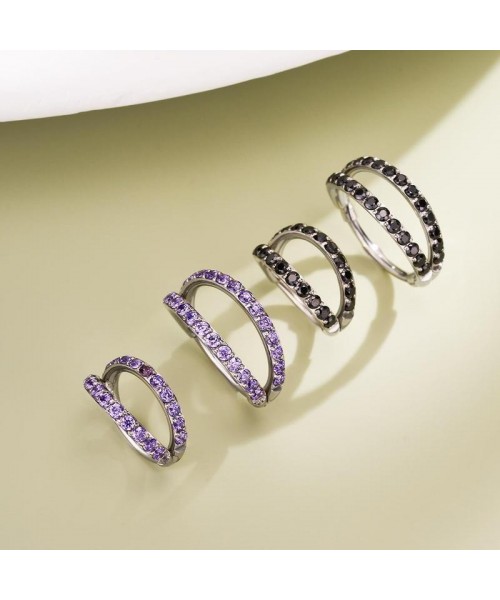 Oufer 20G Double Hoop Hinged Segment Nose Ring 316L Stainless Steel Oufer 20G Double Hoop Hinged Segment Nose Ring 316L Stainless Steel