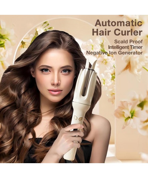 Automatic Hair Curling Iron, 28mm Hair Curler, Negative Ion Automatic Hair Hair Curl Wand, 4 Modes Temperatures Curling Iron for Women, Hair Styling Tools for Home, Back To School, Hair Curler Automatic Hair Curling Iron, 28mm Hair Curler, Negative Ion Automatic Hair Hair Curl Wand, 4 Modes Temperatures Curling Iron for Women, Hair Styling Tools for Home, Back To School, Hair Curler