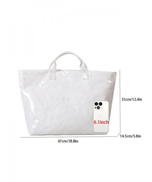 Letters Print Tote Bag, Large Capacity Handbag for Women, Casual Trendy Versatile High-quality Daily Commuting Bag, Girl Fashionable Shopping Bag Letters Print Tote Bag, Large Capacity Handbag for Women, Casual Trendy Versatile High-quality Daily Commuting Bag, Girl Fashionable Shopping Bag