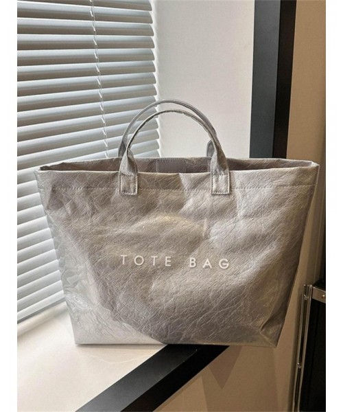 Letters Print Tote Bag, Large Capacity Handbag for Women, Casual Trendy Versatile High-quality Daily Commuting Bag, Girl Fashionable Shopping Bag Letters Print Tote Bag, Large Capacity Handbag for Women, Casual Trendy Versatile High-quality Daily Commuting Bag, Girl Fashionable Shopping Bag