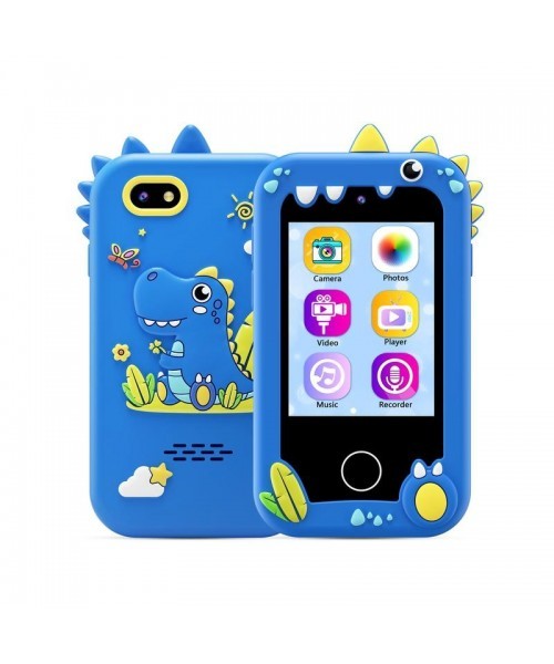 Toy Smartphone, Smart Phone Toys with Dual Camera, Phone Toys with Learning Games, Travel Toys with MP3 Music Player for Birthday Gifts, Birthday Gifts touch screen toy game phone