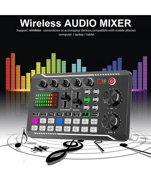 Live Sound Card with DJ Mixer Effects & Voice Changer,&nbsp;Multi-Application Podcast Production Studio Equipment, Sound Card&nbsp;for Streaming Podcasting Gaming