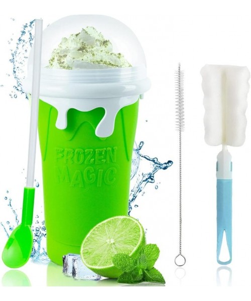 Slushy Cup Slushie Maker for any drink Portable and Double Layer Slushie Maker Cup for DIY Drinks Milk Shake Kitchen Reusable Straw Mug Utensils Spoon Slushy Cup Slushie Maker for any drink Portable and Double Layer Slushie Maker Cup for DIY Drinks Milk Shake Kitchen Reusable Straw Mug Utensils Spoon