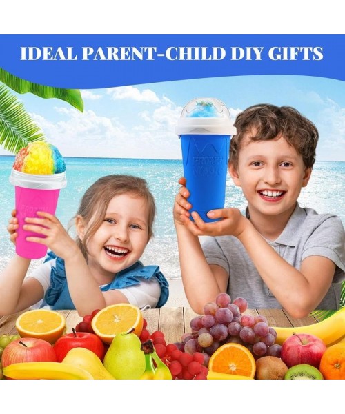 Slushy Cup Slushie Maker for any drink Portable and Double Layer Slushie Maker Cup for DIY Drinks Milk Shake Kitchen Reusable Straw Mug Utensils Spoon Slushy Cup Slushie Maker for any drink Portable and Double Layer Slushie Maker Cup for DIY Drinks Milk Shake Kitchen Reusable Straw Mug Utensils Spoon