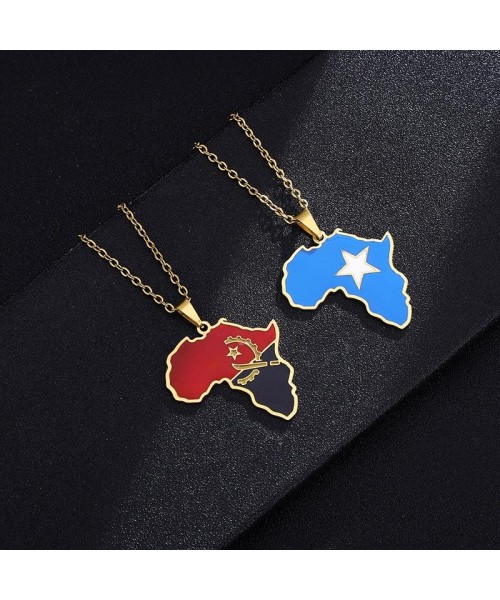 Hot selling creative world maps, national flags, necklaces, pendants,Women and men jewelry,tiktok shop