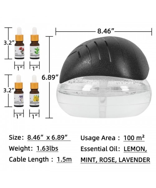 Twister Air Purifier (Black) - Water Filter Air Washer For Home and Office - Essential Oil Aroma Diffuser With LED Night light for Bedroom - Small Air Cleaner For Smoke Sweat Stink Smell and Pets, Perfect Present for Thanksgiving, Christmas, New Year Gift Twister Air Purifier (Black) - Water Filter Air Washer For Home and Office - Essential Oil Aroma Diffuser With LED Night light for Bedroom - Small Air Cleaner For Smoke Sweat Stink Smell and Pets, Perfect Present for Thanksgiving, Christmas, New Year Gift