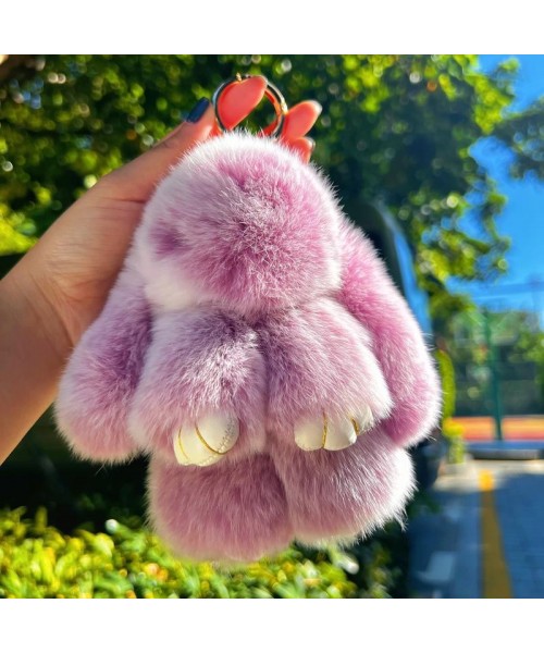 Handmade Soft Bunny PomPom Keychain with Tin Box, Cute Charms for Phone Bag Car, Fashion Accessories, Plush Pendants, Gifts for Women Girls Handmade Soft Bunny PomPom Keychain with Tin Box, Cute Charms for Phone Bag Car, Fashion Accessories, Plush Pendants, Gifts for Women Girls