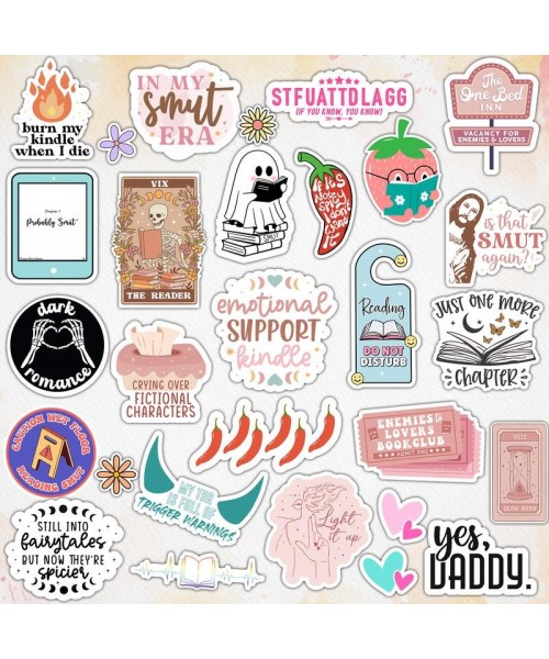 120 PCS Book Stickers for Kindle, Smut Sticker Pack for Readers Spicy Bookish Booktok Vinyl Decals for Laptop IPAD Ebook Reader Water Bottle Girls Holographic Waterproof Smutty Romance decorative bookmark 120 PCS Book Stickers for Kindle, Smut Sticker Pack for Readers Spicy Bookish Booktok Vinyl Decals for Laptop IPAD Ebook Reader Water Bottle Girls Holographic Waterproof Smutty Romance decorative bookmark