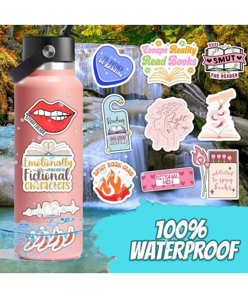 120 PCS Book Stickers for Kindle, Smut Sticker Pack for Readers Spicy Bookish Booktok Vinyl Decals for Laptop IPAD Ebook Reader Water Bottle Girls Holographic Waterproof Smutty Romance decorative bookmark 120 PCS Book Stickers for Kindle, Smut Sticker Pack for Readers Spicy Bookish Booktok Vinyl Decals for Laptop IPAD Ebook Reader Water Bottle Girls Holographic Waterproof Smutty Romance decorative bookmark