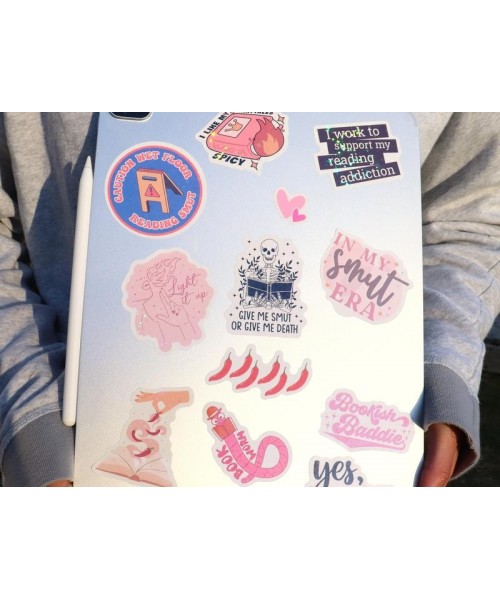 120 PCS Book Stickers for Kindle, Smut Sticker Pack for Readers Spicy Bookish Booktok Vinyl Decals for Laptop IPAD Ebook Reader Water Bottle Girls Holographic Waterproof Smutty Romance decorative bookmark 120 PCS Book Stickers for Kindle, Smut Sticker Pack for Readers Spicy Bookish Booktok Vinyl Decals for Laptop IPAD Ebook Reader Water Bottle Girls Holographic Waterproof Smutty Romance decorative bookmark