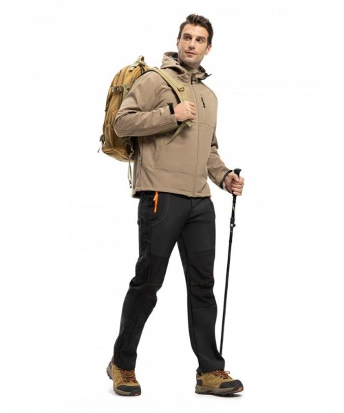 Men's Snow Ski Hiking Pants Waterproof Winter Fleece Lined Pants Camping Skiing Ice Fishing Pants with Belt Men's Snow Ski Hiking Pants Waterproof Winter Fleece Lined Pants Camping Skiing Ice Fishing Pants with Belt