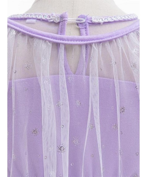 Girl's Contrast Mesh Sequin Decor Faux Pearl Decor Princess Dress, Elegant Puff Sleeve Round Neck Dress for Party, Kids Clothing for All Seasons Girl's Contrast Mesh Sequin Decor Faux Pearl Decor Princess Dress, Elegant Puff Sleeve Round Neck Dress for Party, Kids Clothing for All Seasons