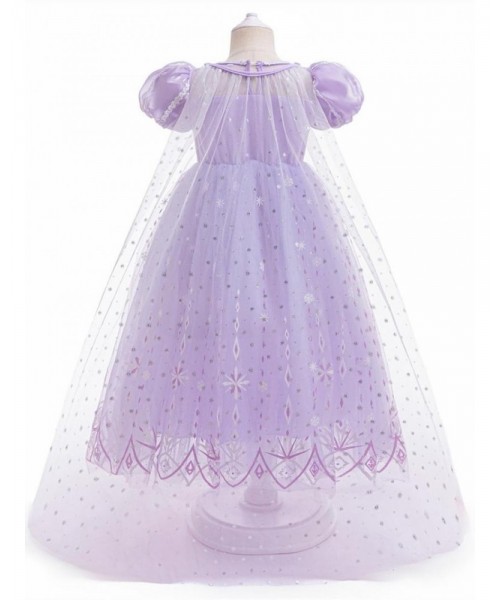 Girl's Contrast Mesh Sequin Decor Faux Pearl Decor Princess Dress, Elegant Puff Sleeve Round Neck Dress for Party, Kids Clothing for All Seasons Girl's Contrast Mesh Sequin Decor Faux Pearl Decor Princess Dress, Elegant Puff Sleeve Round Neck Dress for Party, Kids Clothing for All Seasons