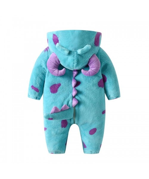 Infant Fleece Jumpsuit Cartoon Animal Horn Hooded Warm Thicken Winter Rompers Outwear Snowsuit for Baby Girls and Boys Infant Fleece Jumpsuit Cartoon Animal Horn Hooded Warm Thicken Winter Rompers Outwear Snowsuit for Baby Girls and Boys