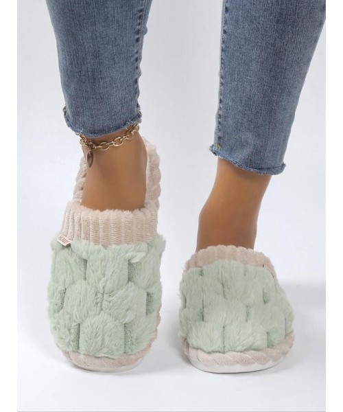 Women's 2024 Solid Color Fluffy Plush Soft Anti-skid Slippers for Gift, Casual Comfortable Home Slippers, Warm Slippers for Indoor & Outdoor Use for All Seasons, Girl's Shoe, Walking Shoes, Footwear Women's 2024 Solid Color Fluffy Plush Soft Anti-skid Slippers for Gift, Casual Comfortable Home Slippers, Warm Slippers for Indoor & Outdoor Use for All Seasons, Girl's Shoe, Walking Shoes, Footwear