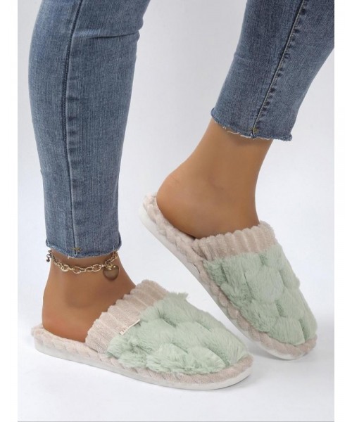 Women's 2024 Solid Color Fluffy Plush Soft Anti-skid Slippers for Gift, Casual Comfortable Home Slippers, Warm Slippers for Indoor & Outdoor Use for All Seasons, Girl's Shoe, Walking Shoes, Footwear Women's 2024 Solid Color Fluffy Plush Soft Anti-skid Slippers for Gift, Casual Comfortable Home Slippers, Warm Slippers for Indoor & Outdoor Use for All Seasons, Girl's Shoe, Walking Shoes, Footwear