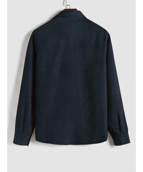 Men's Plain Pocket Button Half Placket Corduroy Shirt for Spring, Shirts for Men, Regular Fit Streetwear Long Sleeve Collared Top for Fall Winter, Fall Clothes, Men Clothes, Fall Outfits, Fallfreshness Men's Plain Pocket Button Half Placket Corduroy Shirt for Spring, Shirts for Men, Regular Fit Streetwear Long Sleeve Collared Top for Fall Winter, Fall Clothes, Men Clothes, Fall Outfits, Fallfreshness