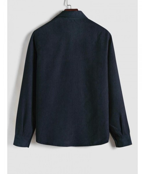 Men's Plain Pocket Button Half Placket Corduroy Shirt for Spring, Shirts for Men, Regular Fit Streetwear Long Sleeve Collared Top for Fall Winter, Fall Clothes, Men Clothes, Fall Outfits, Fallfreshness Men's Plain Pocket Button Half Placket Corduroy Shirt for Spring, Shirts for Men, Regular Fit Streetwear Long Sleeve Collared Top for Fall Winter, Fall Clothes, Men Clothes, Fall Outfits, Fallfreshness