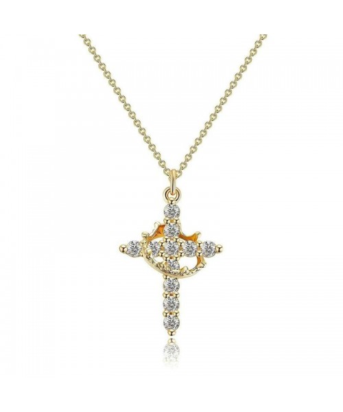 Simple Crown & Cross Pendant Choker Necklace for Women & Men & Girls Pretty Crown Cross Necklace For Daily Party Clothing Decor Trendy All-match & Exquisite Jewelry for Black Friday Christmas Gift Simple Crown & Cross Pendant Choker Necklace for Women & Men & Girls Pretty Crown Cross Necklace For Daily Party Clothing Decor Trendy All-match & Exquisite Jewelry for Black Friday Christmas Gift