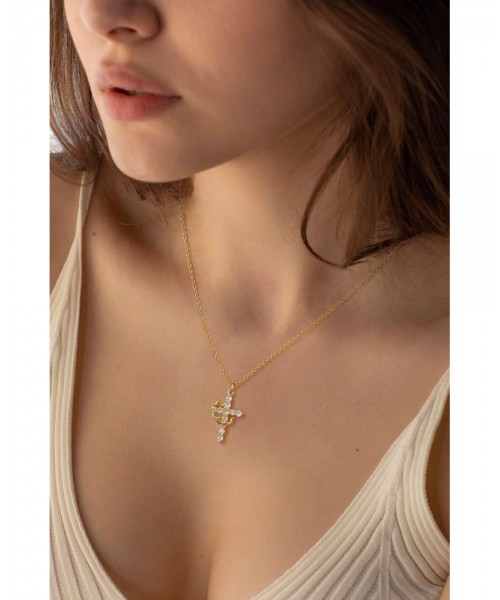 Simple Crown & Cross Pendant Choker Necklace for Women & Men & Girls Pretty Crown Cross Necklace For Daily Party Clothing Decor Trendy All-match & Exquisite Jewelry for Black Friday Christmas Gift Simple Crown & Cross Pendant Choker Necklace for Women & Men & Girls Pretty Crown Cross Necklace For Daily Party Clothing Decor Trendy All-match & Exquisite Jewelry for Black Friday Christmas Gift