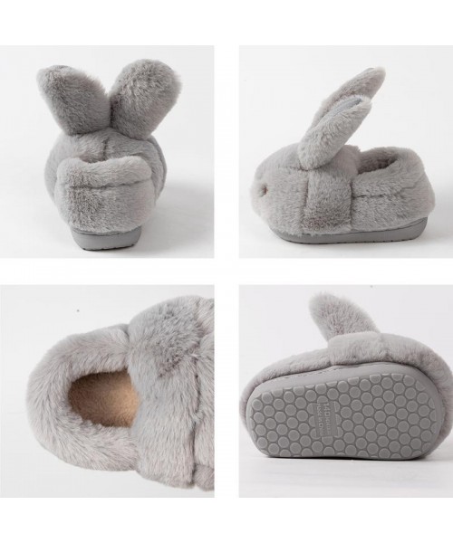 Girls Toddler Slippers Boys House Shoes For Little Kids Cute with Bunny Design Plush Indoor Slippers Non-Slip Girls Toddler Slippers Boys House Shoes For Little Kids Cute with Bunny Design Plush Indoor Slippers Non-Slip