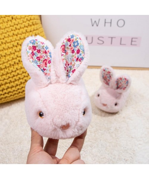Girls Toddler Slippers Boys House Shoes For Little Kids Cute with Bunny Design Plush Indoor Slippers Non-Slip Girls Toddler Slippers Boys House Shoes For Little Kids Cute with Bunny Design Plush Indoor Slippers Non-Slip