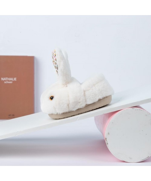 Girls Toddler Slippers Boys House Shoes For Little Kids Cute with Bunny Design Plush Indoor Slippers Non-Slip Girls Toddler Slippers Boys House Shoes For Little Kids Cute with Bunny Design Plush Indoor Slippers Non-Slip