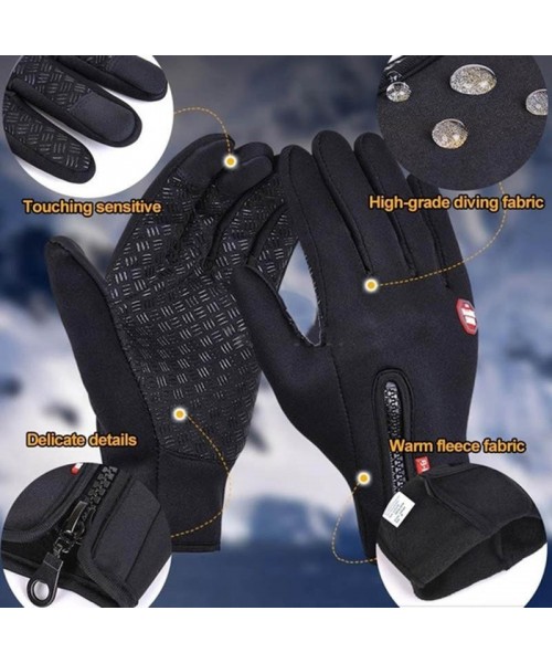 2 Pair Winter Touch Screen Water Resistant Windproof Gloves 2 Pair Winter Touch Screen Water Resistant Windproof Gloves