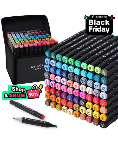 Alcohol Markers,80/120/168 Dual Tip Blender Art Markers for Coloring,Illustrations and Sketching,Alcohol Based Markers with Carrying Case Alcohol Markers,80/120/168 Dual Tip Blender Art Markers for Coloring,Illustrations and Sketching,Alcohol Based Markers with Carrying Case
