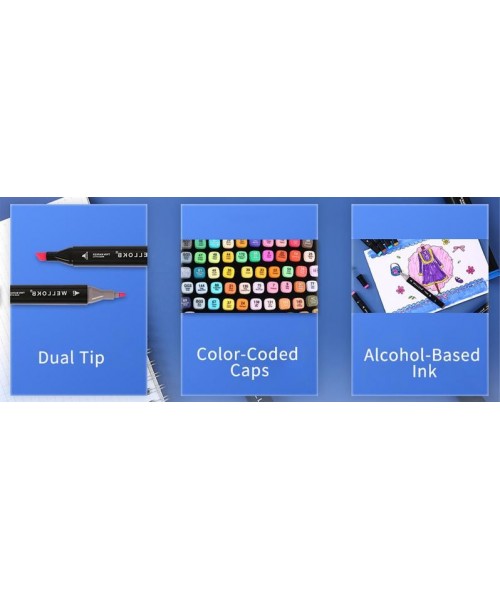 Alcohol Markers,80/120/168 Dual Tip Blender Art Markers for Coloring,Illustrations and Sketching,Alcohol Based Markers with Carrying Case Alcohol Markers,80/120/168 Dual Tip Blender Art Markers for Coloring,Illustrations and Sketching,Alcohol Based Markers with Carrying Case