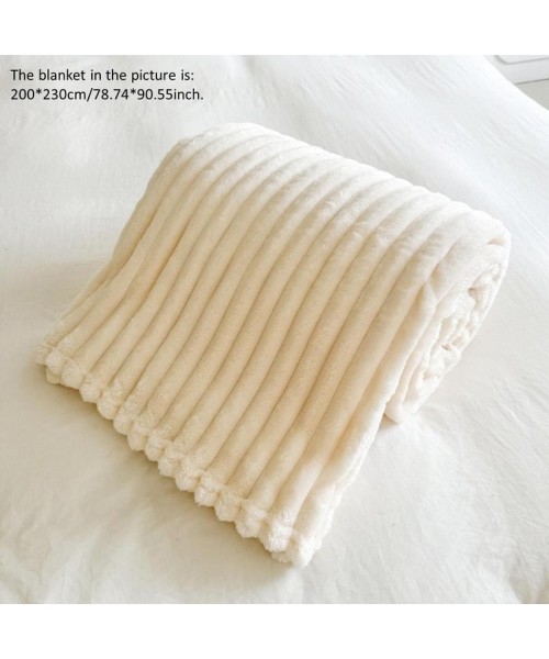Solid Color Blanket, 1 Count Soft Comfortable Skin-friendly Warm Throw, Bedroom Refresh Decor for Bed Sofa Home Dormitory Solid Color Blanket, 1 Count Soft Comfortable Skin-friendly Warm Throw, Bedroom Refresh Decor for Bed Sofa Home Dormitory