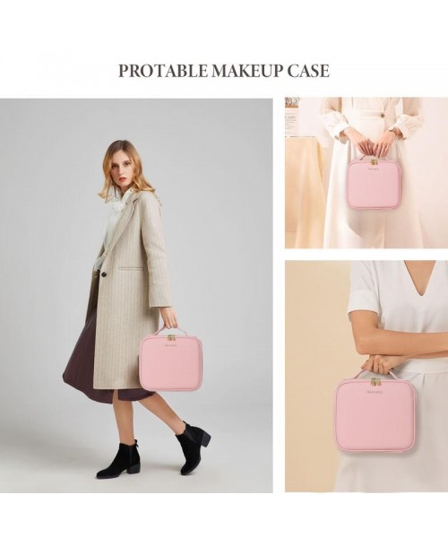 Travel Make-up Case with LED Mirror with 3-colour LED Lighted Adjustable Dividers, Make-up Case with Mirror Make-up Bags mutipul colore Travel Make-up Case with LED Mirror with 3-colour LED Lighted Adjustable Dividers, Make-up Case with Mirror Make-up Bags mutipul colore